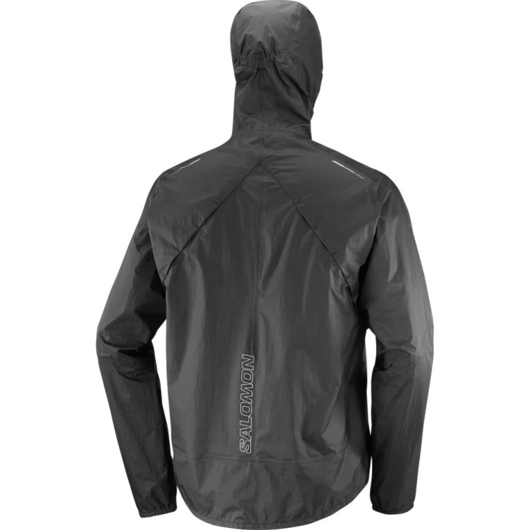 Chaquetas Shell Salomon Bonatti Impermeables Hombre Negros | MX HYQT401